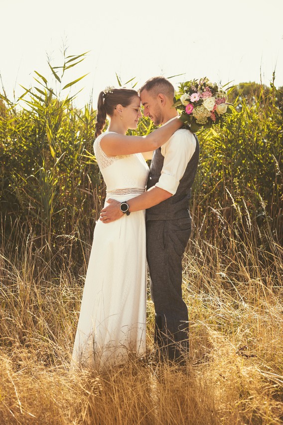 Hochzeitskuss vor dem Rathaus Heusenstamm